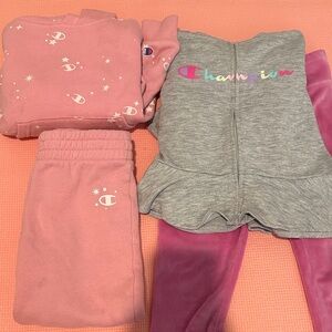 Girls 4T Champion sets